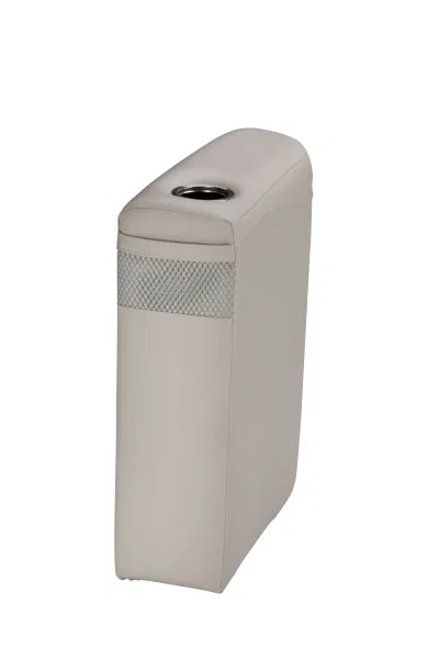6787201 – TAYLOR MADE Boat Seat Armrest, For Use With Platinum Series Pontoon Bench Section On Left Hand Side 8.5 Inc...